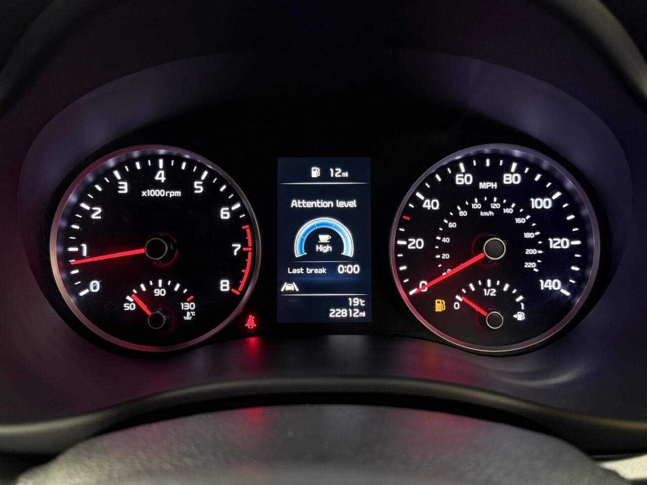 Kia Rio thumbnail Driver Instruments