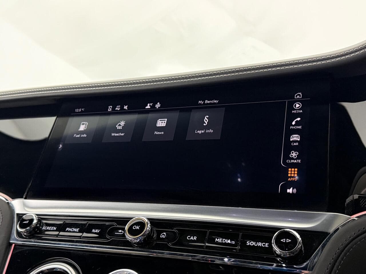 Bentley Continental thumbnail Infotainment System