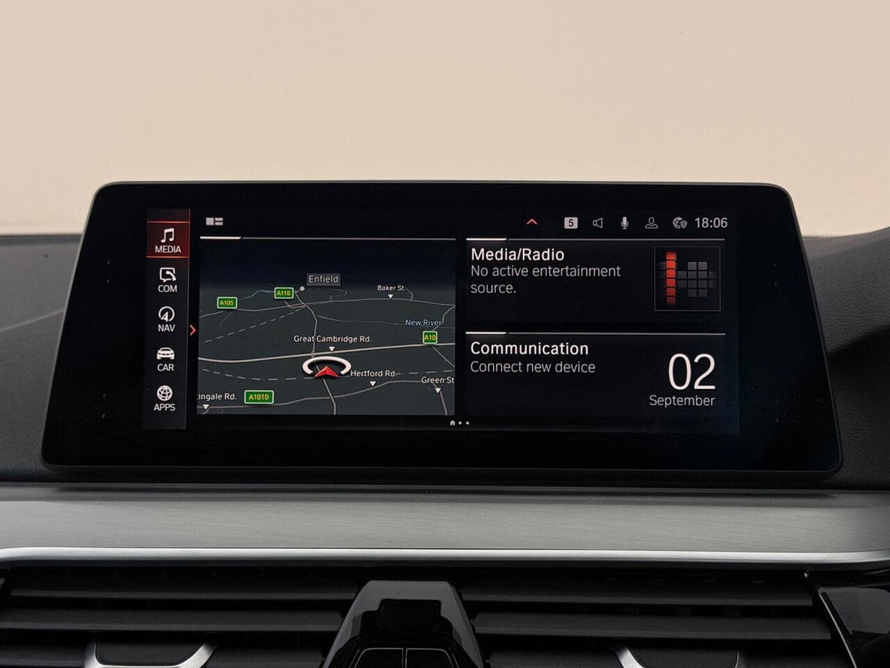 BMW 5 Series thumbnail Infotainment System