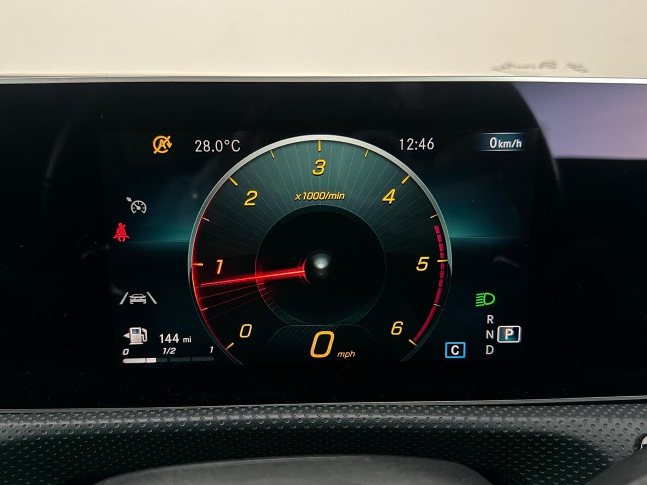 Mercedes-Benz A Class thumbnail Driver Instruments