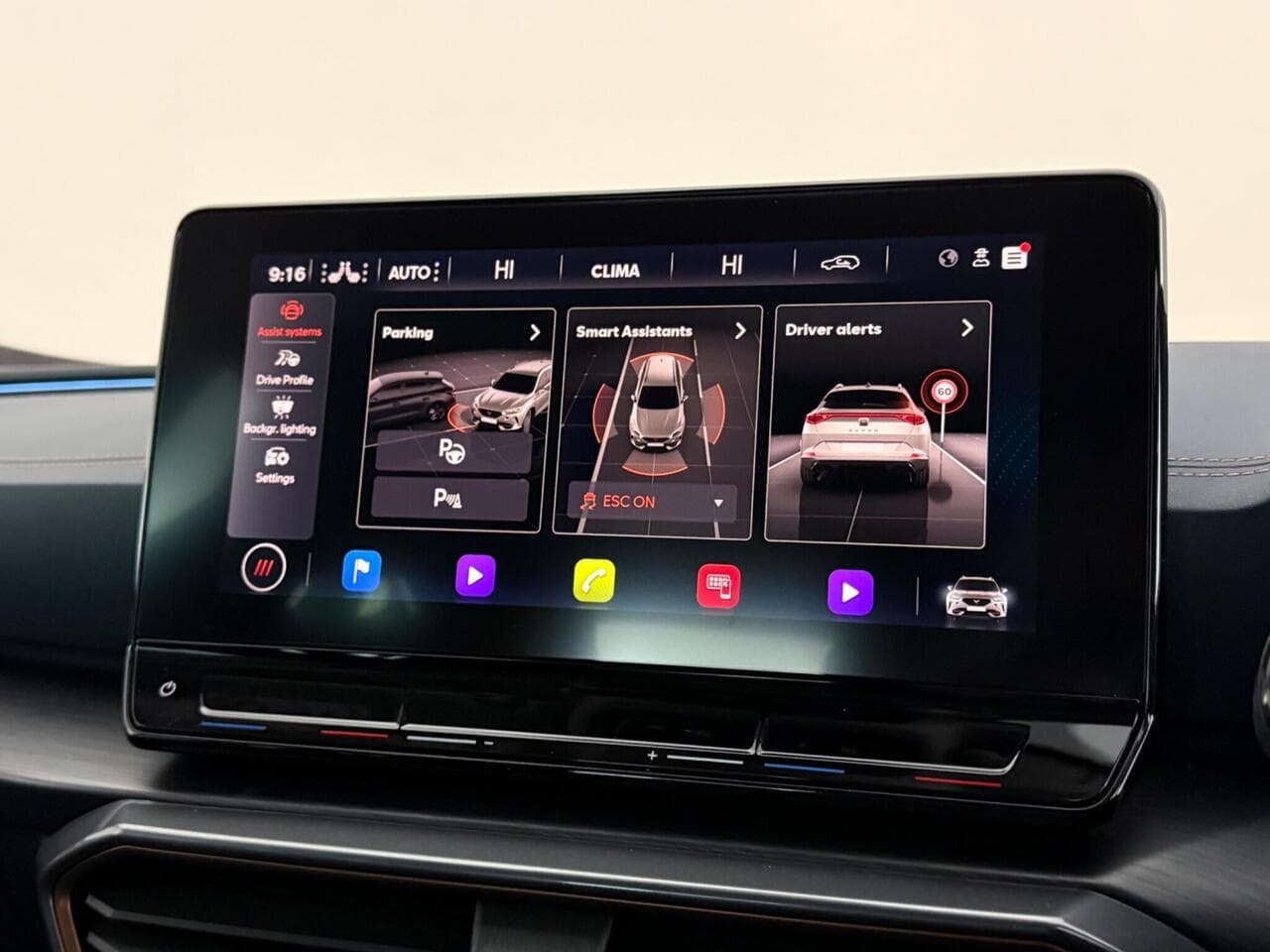 CUPRA Formentor thumbnail Infotainment System