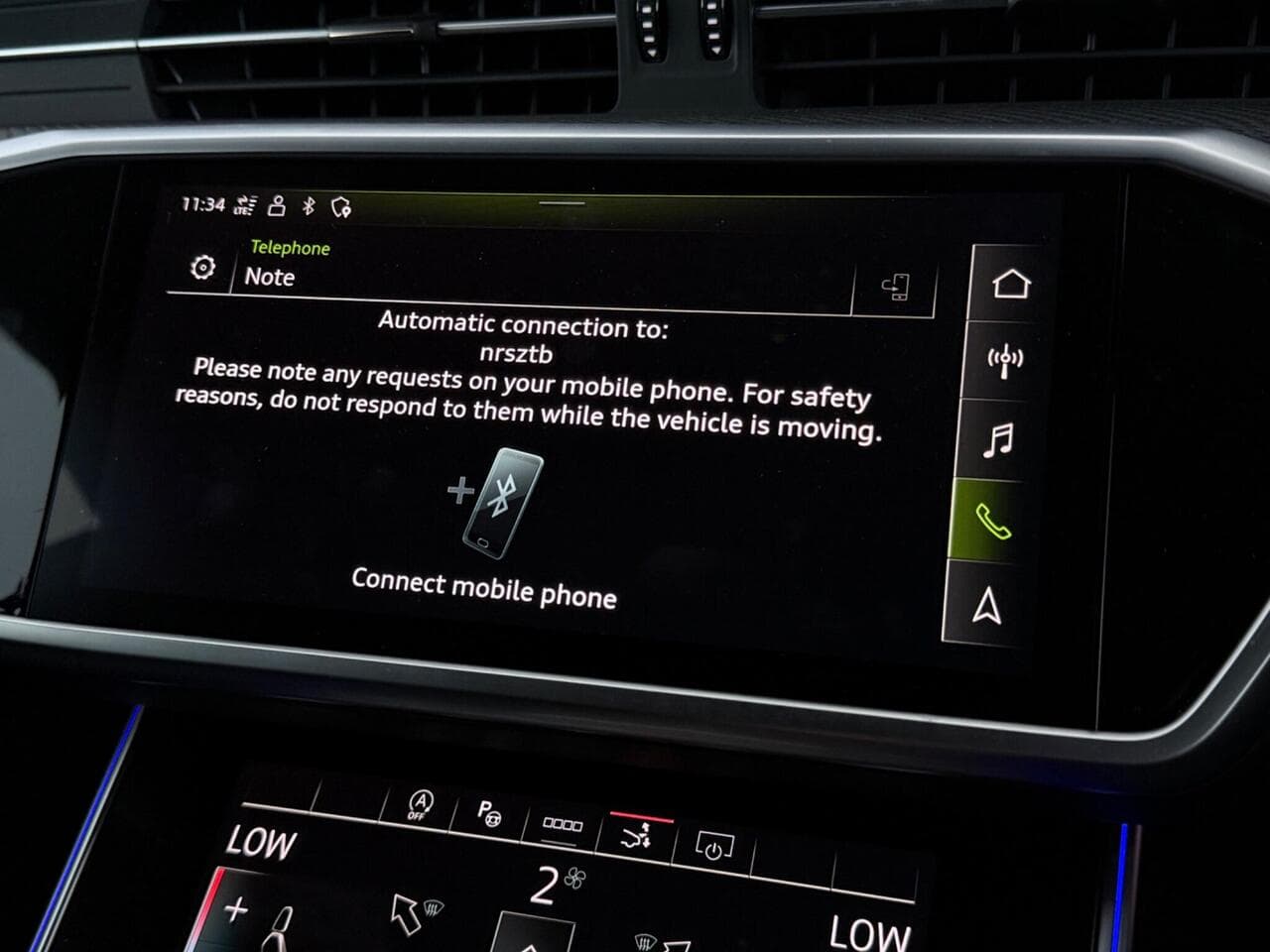 Audi A7 thumbnail Infotainment System