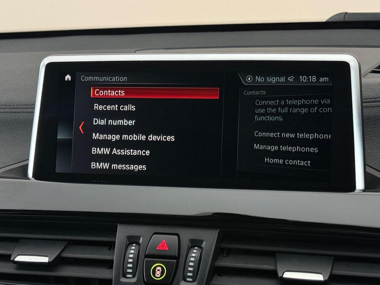 BMW X1 thumbnail Infotainment System