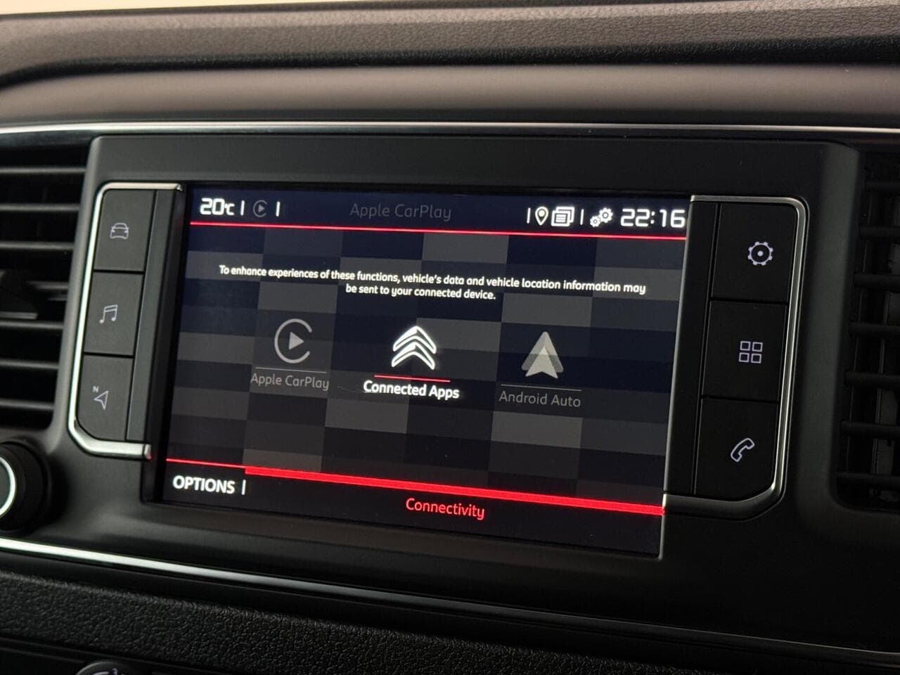 Citroen Dispatch thumbnail Infotainment System