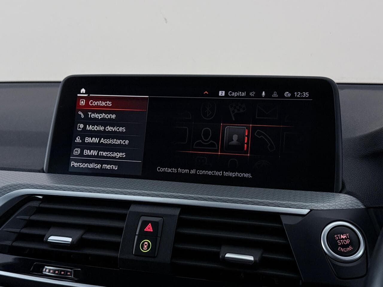 BMW X3 thumbnail Infotainment System