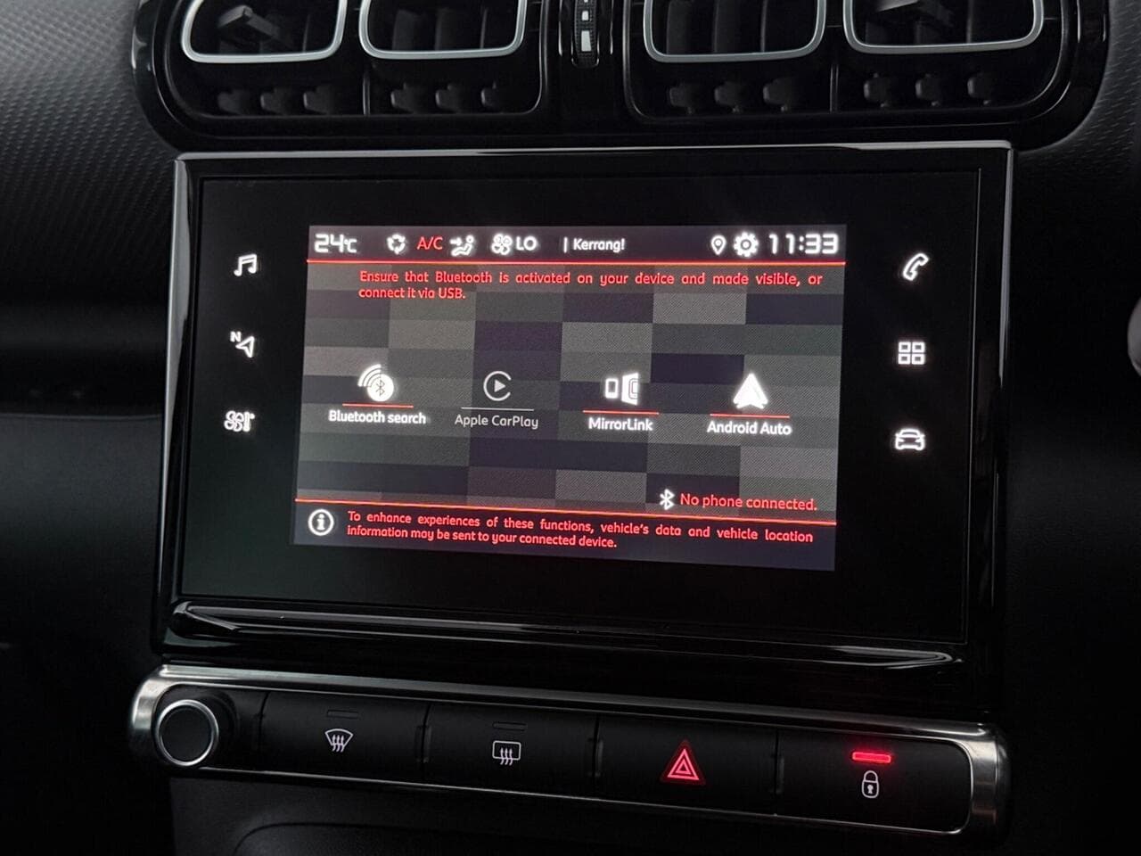Citroen C3 Aircross thumbnail Infotainment System
