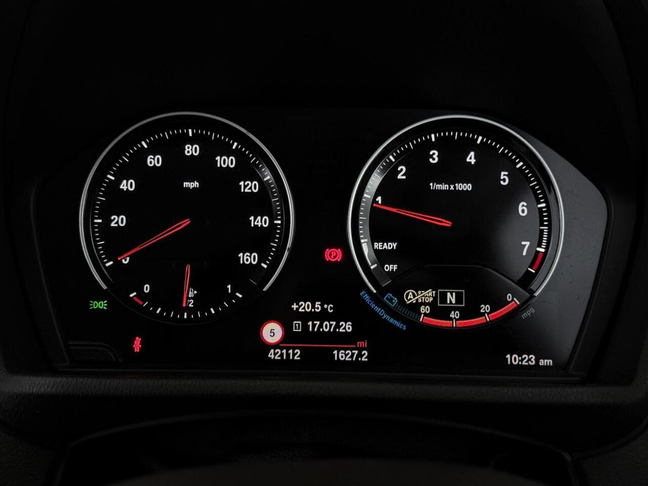 BMW X1 thumbnail Driver Instruments