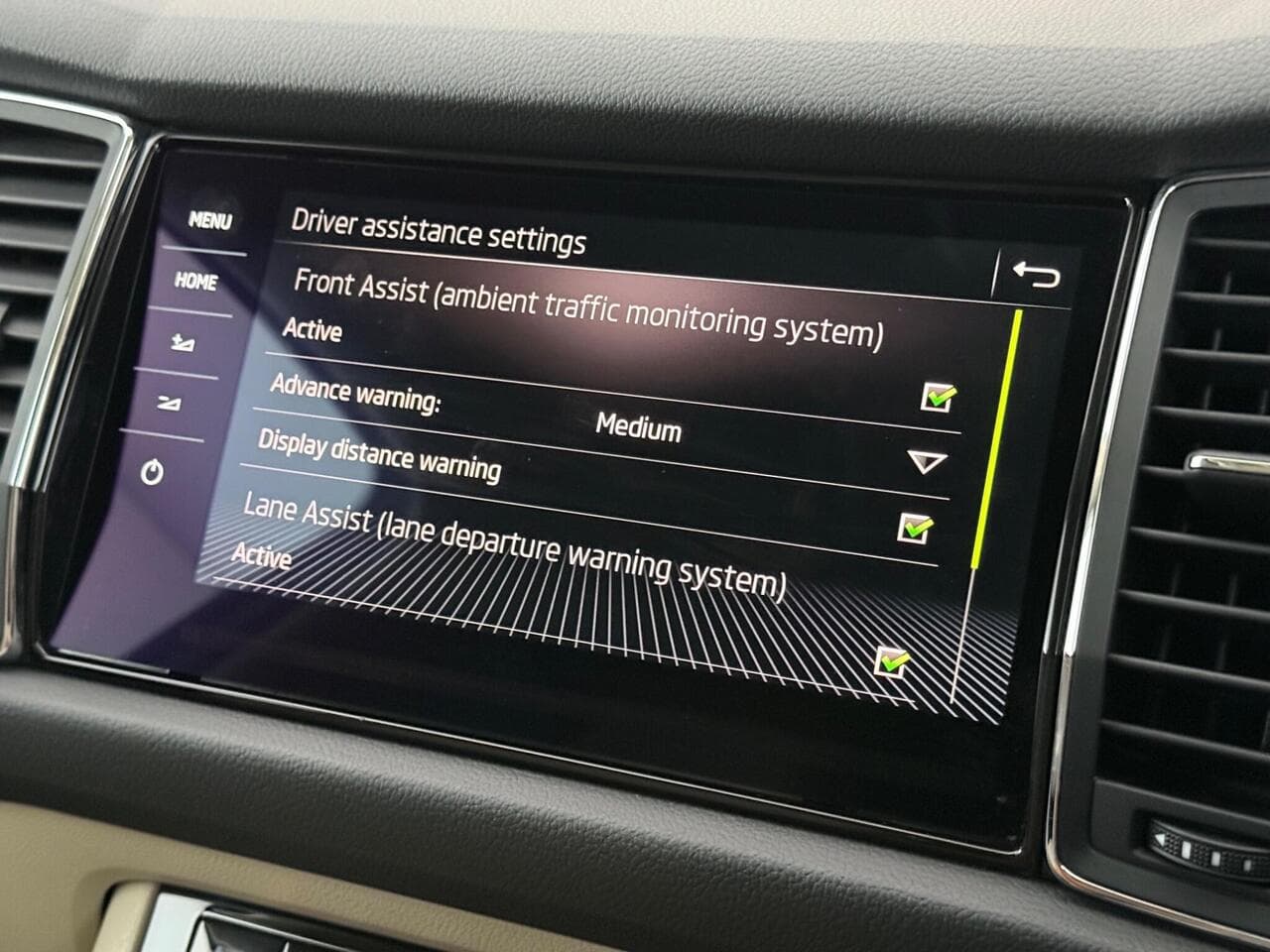 Skoda Kodiaq thumbnail Infotainment System