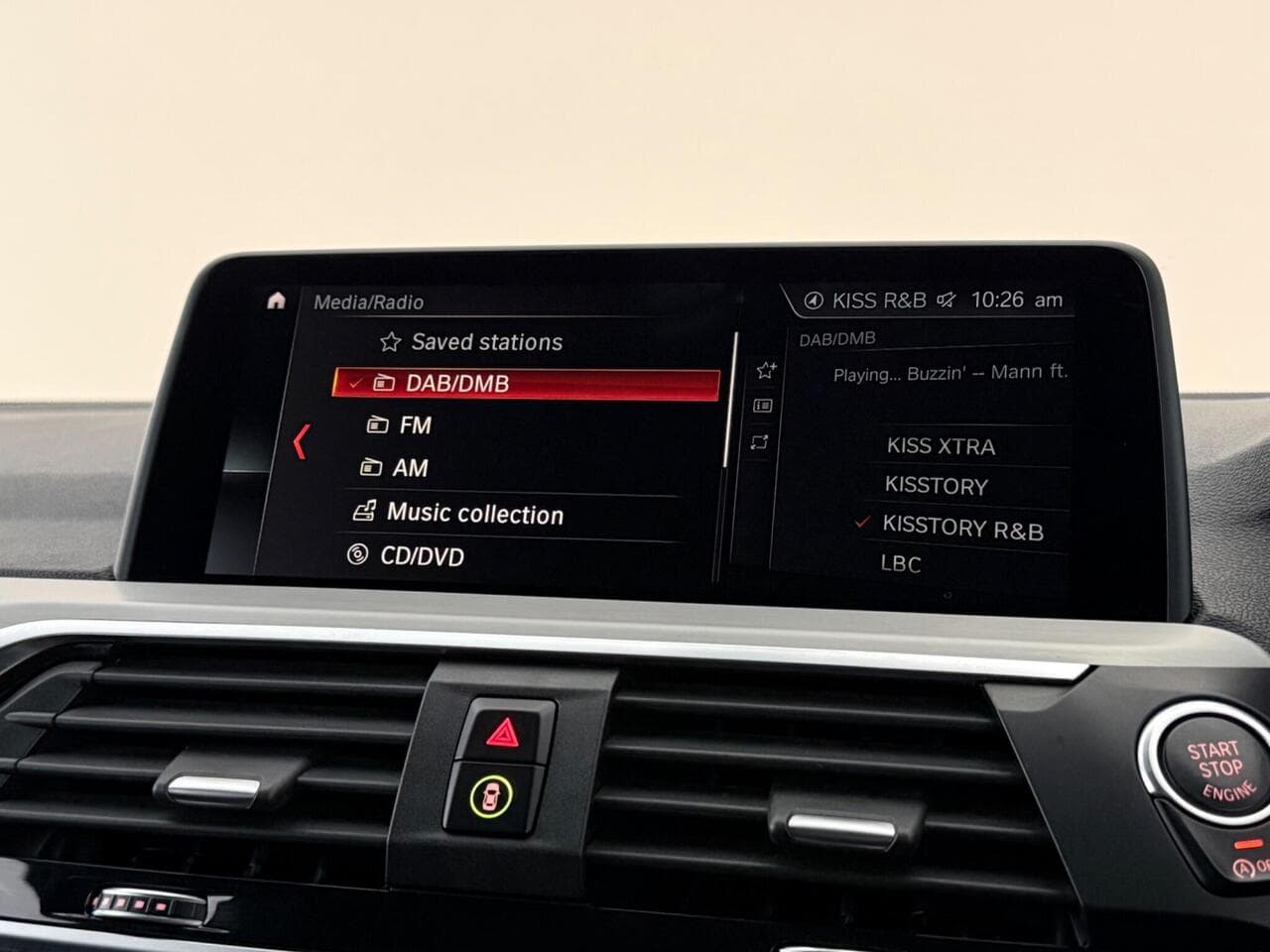 BMW X3 thumbnail Infotainment System