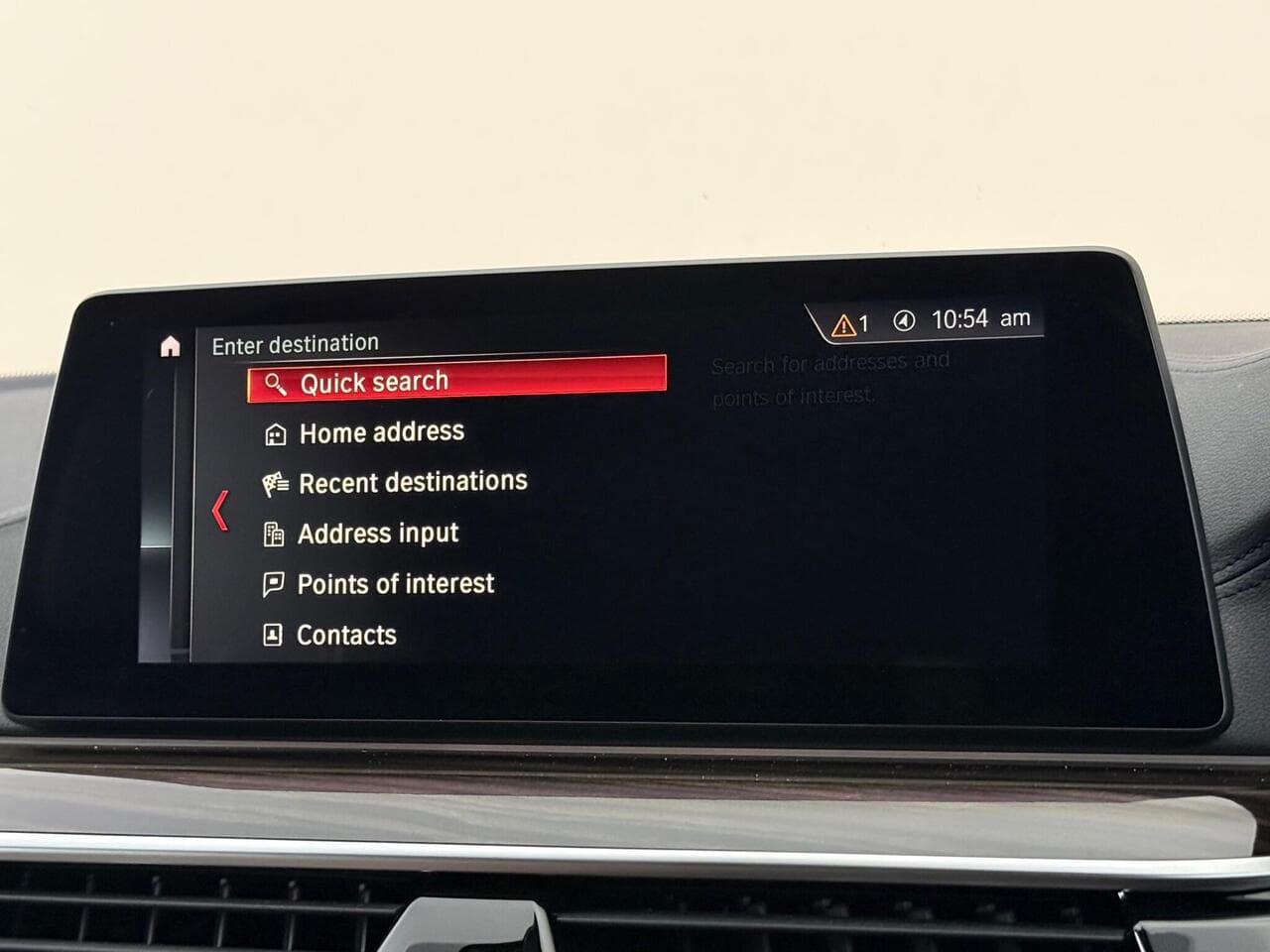 BMW 5 Series thumbnail Infotainment System