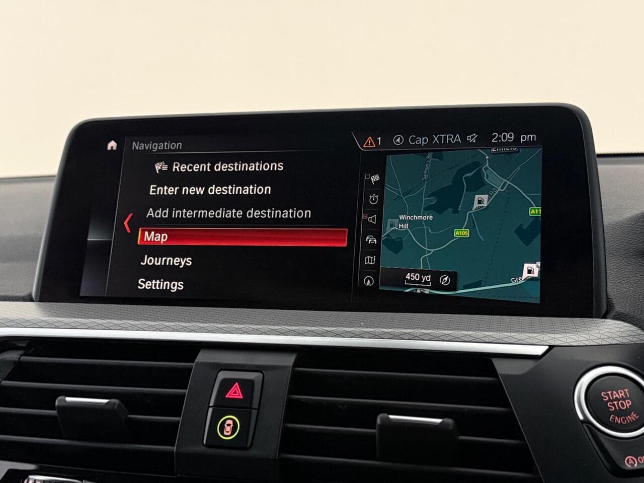 BMW X3 thumbnail Infotainment System