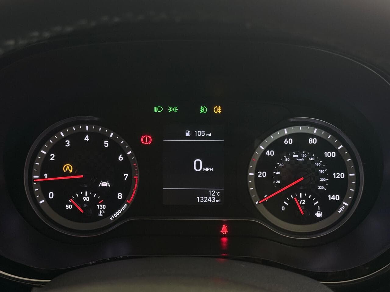 Hyundai i10 thumbnail Driver Instruments