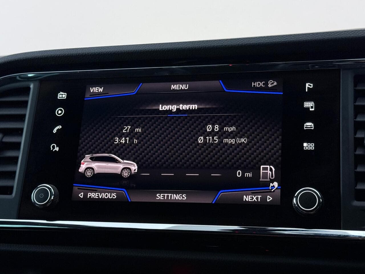 SEAT CUPRA Ateca thumbnail Infotainment System