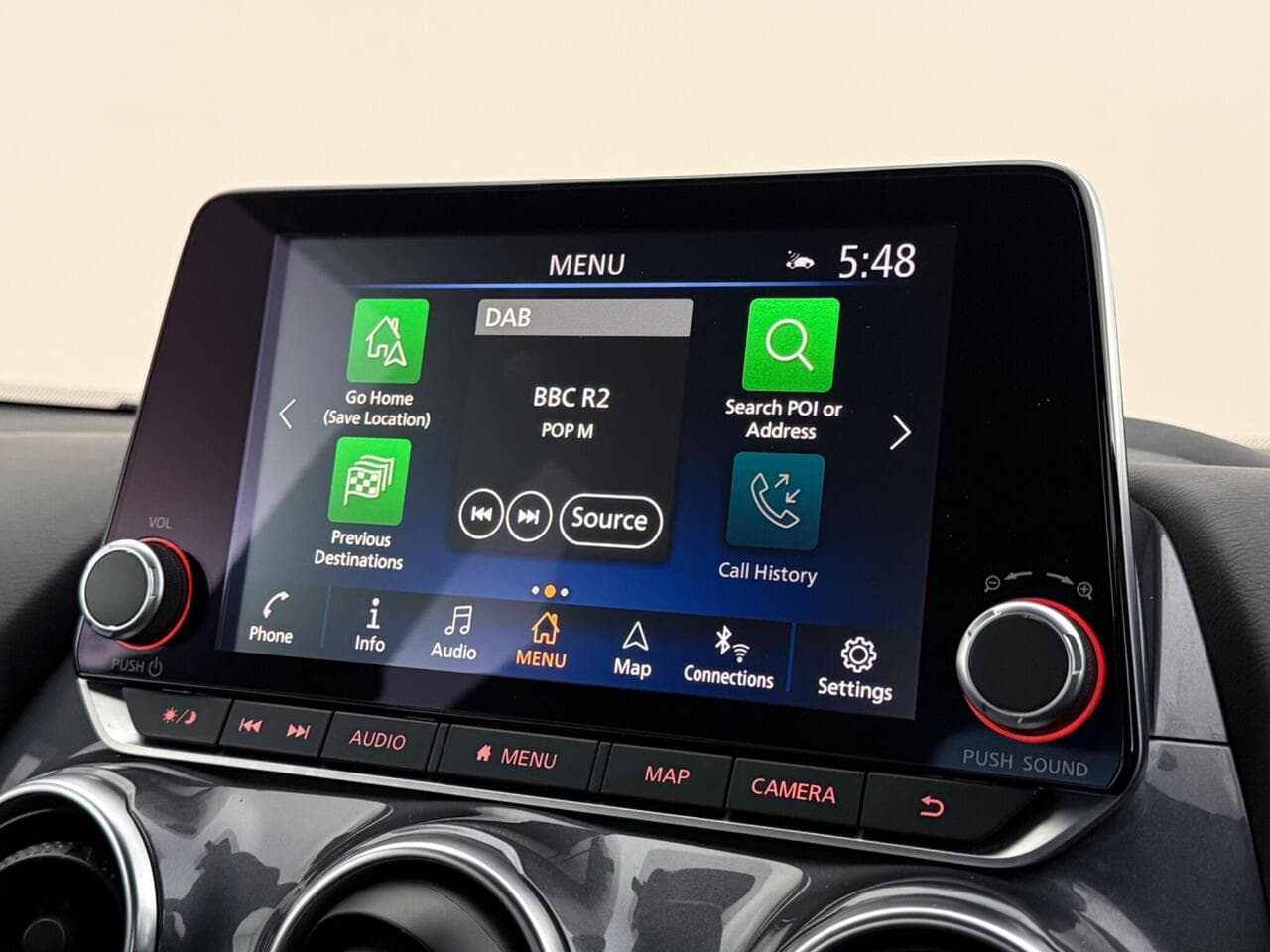 Nissan Juke thumbnail Infotainment System