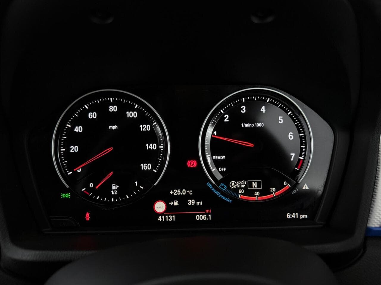 BMW X1 thumbnail Driver Instruments