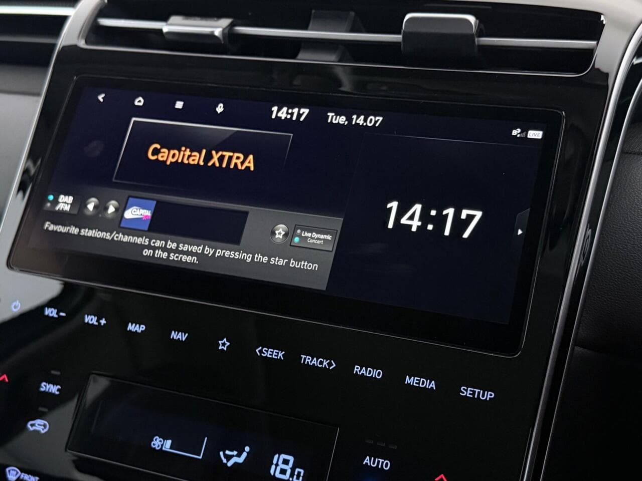 Hyundai TUCSON thumbnail Infotainment System