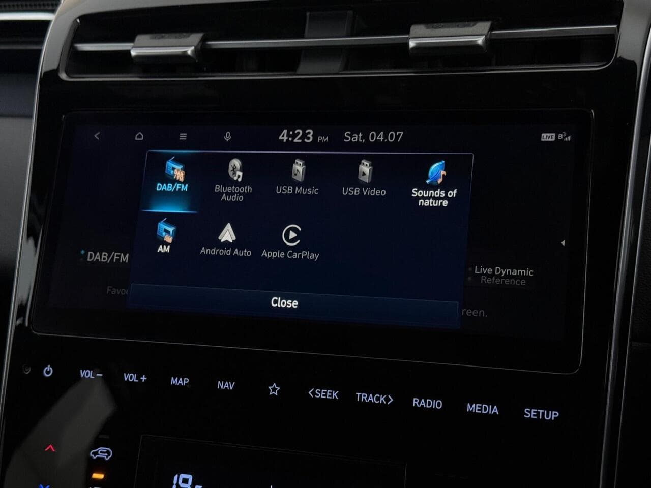 Hyundai TUCSON thumbnail Infotainment System