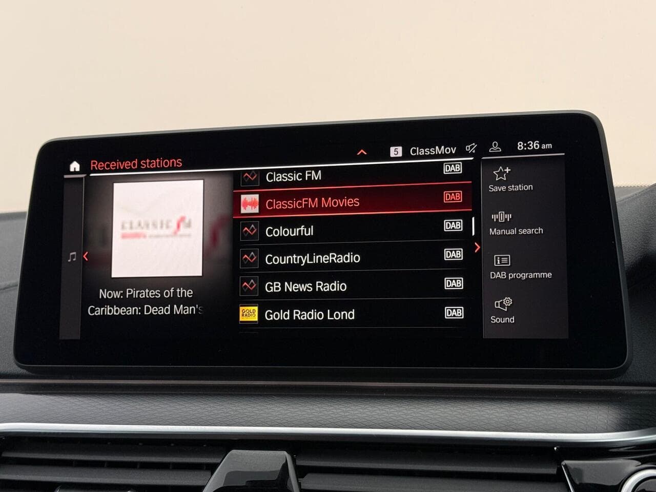 BMW 5 Series thumbnail Infotainment System