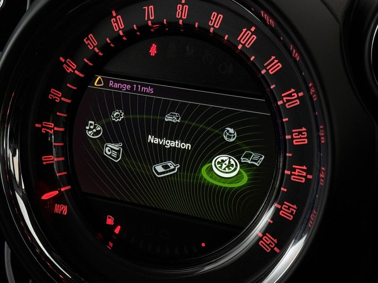 MINI Paceman thumbnail Driver Instruments
