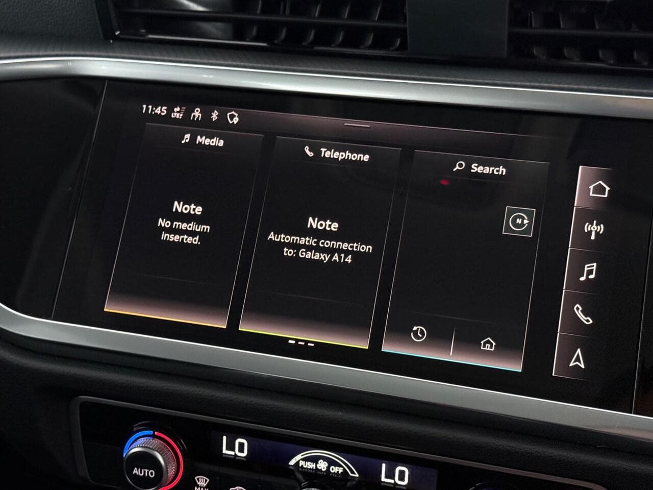 Audi Q3 thumbnail Infotainment System