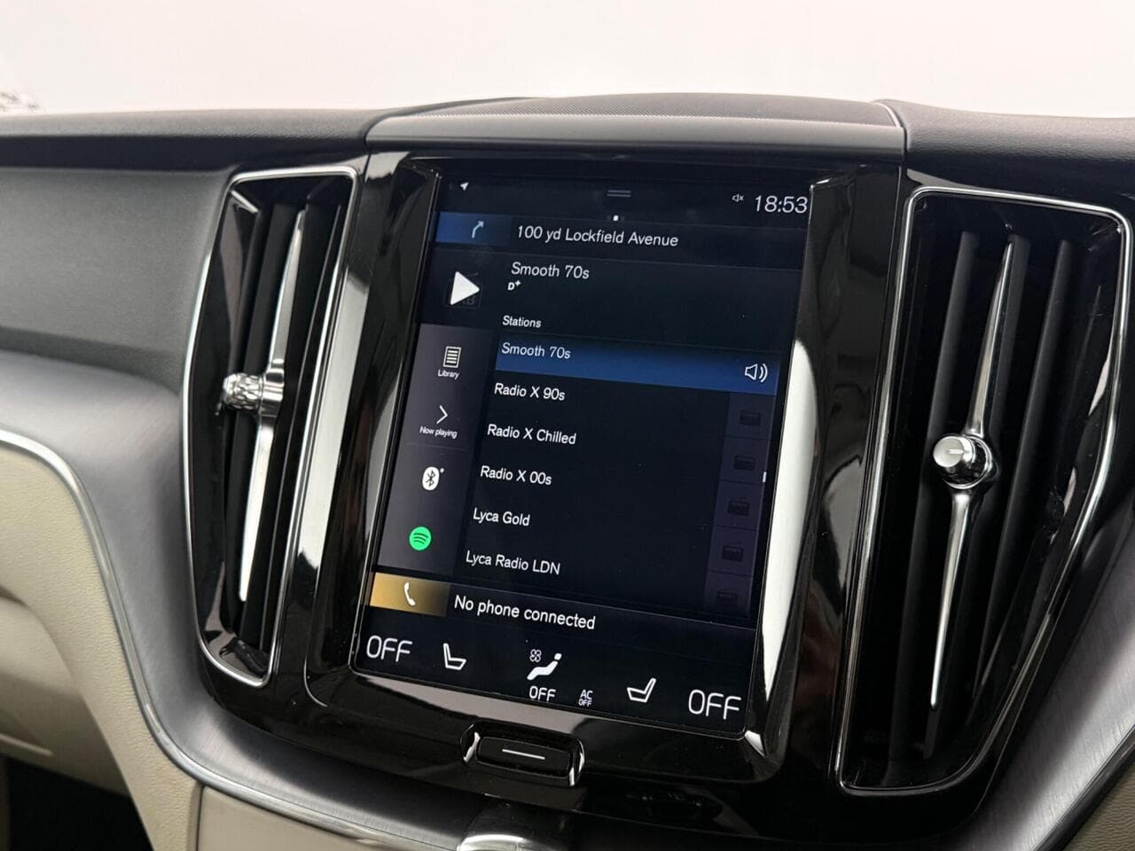 Volvo XC60 thumbnail Infotainment System