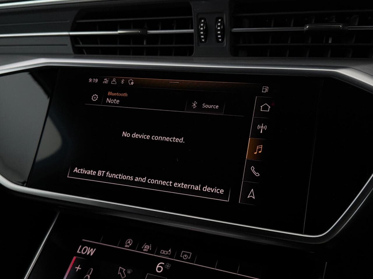 Audi A6 Saloon thumbnail Infotainment System