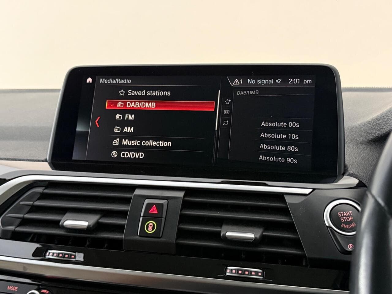 BMW X3 thumbnail Infotainment System