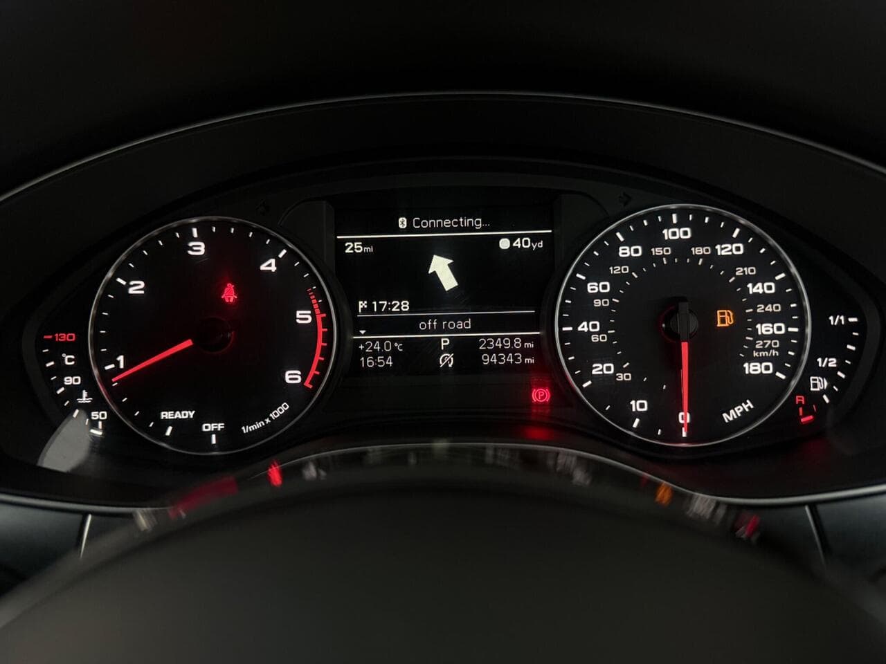 Audi A6 Saloon thumbnail Driver Instruments