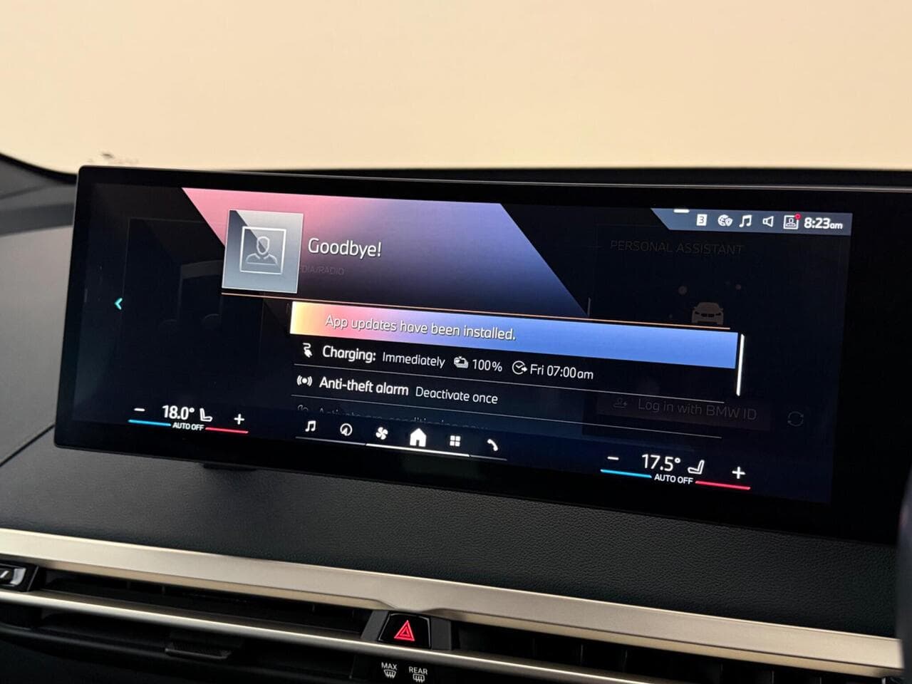 BMW iX thumbnail Infotainment System