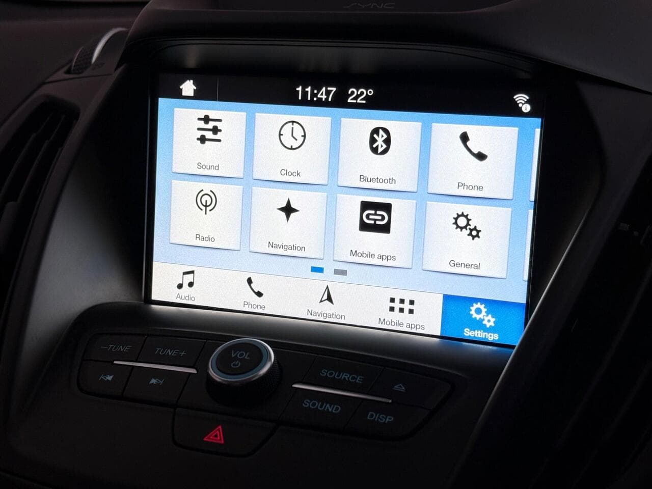 Ford Kuga thumbnail Infotainment System