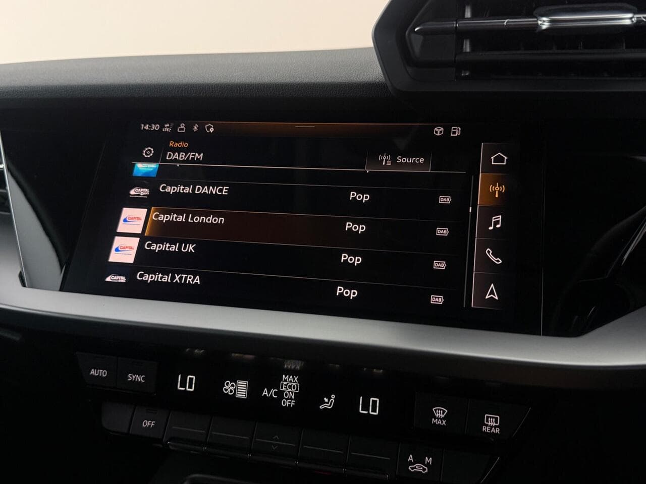 Audi A3 thumbnail Infotainment System
