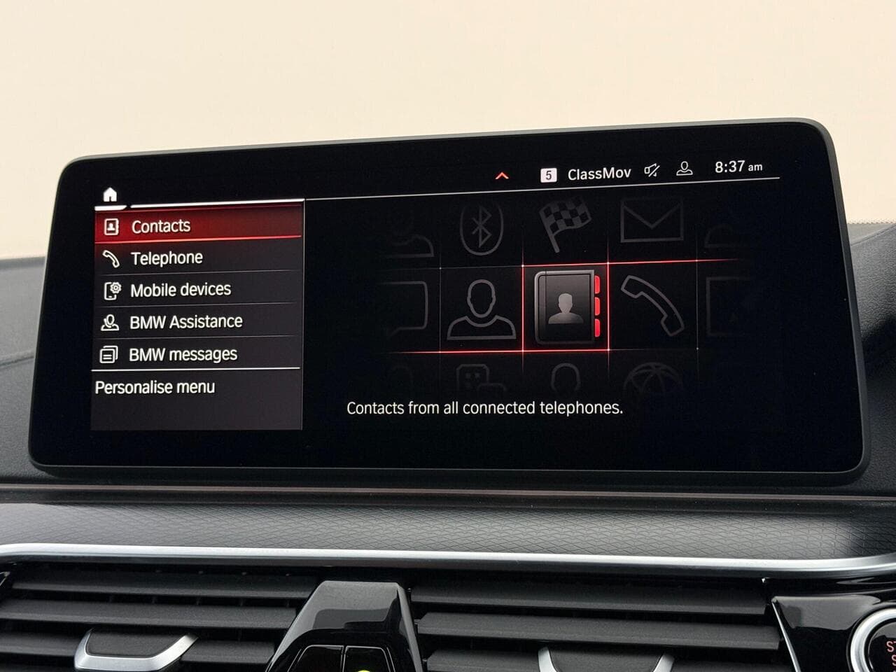BMW 5 Series thumbnail Infotainment System