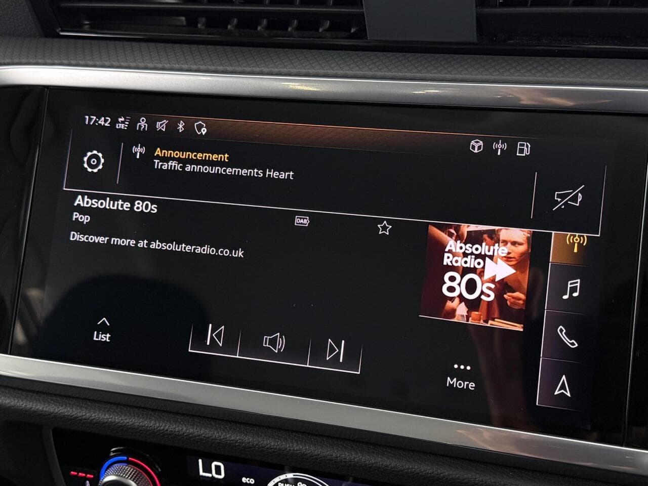 Audi Q3 thumbnail Infotainment System