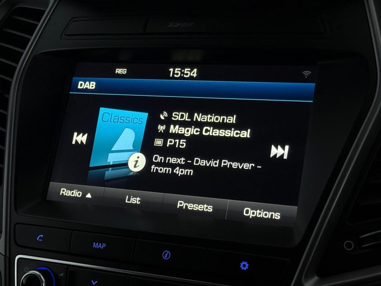 Hyundai Santa Fe thumbnail Infotainment System