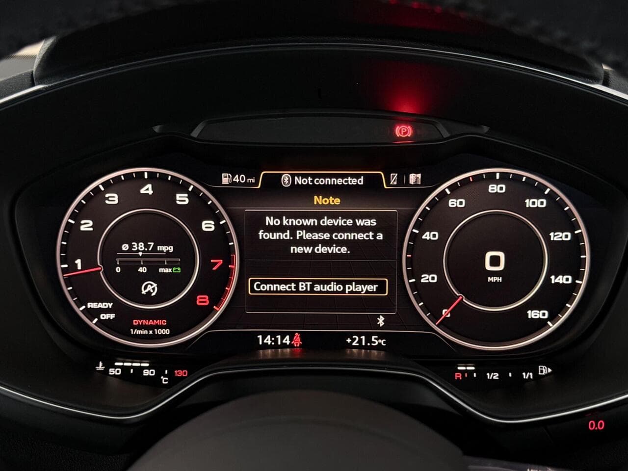 Audi TT thumbnail Driver Instruments