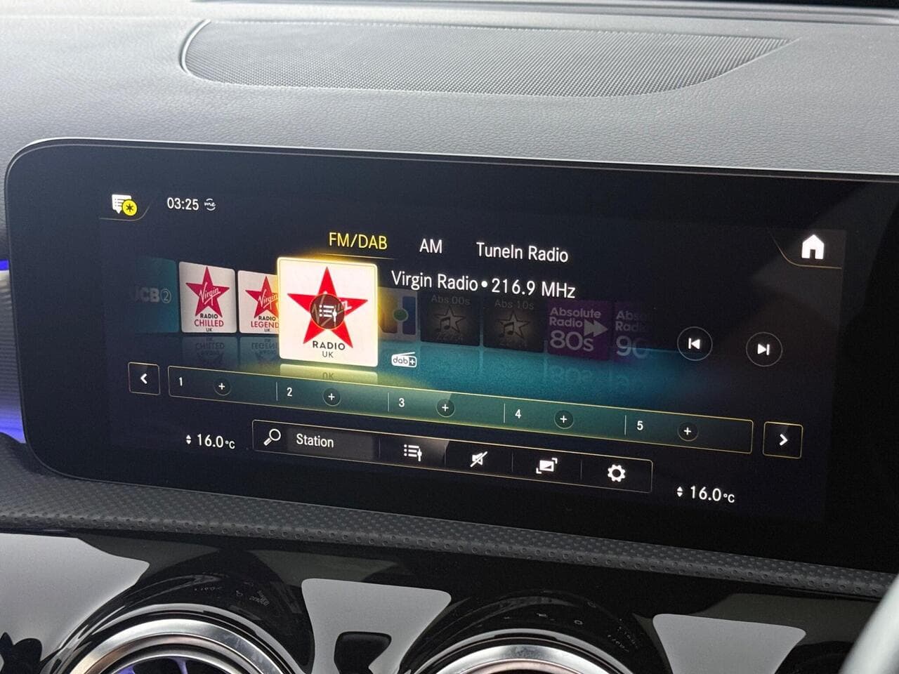 Mercedes-Benz A Class thumbnail Infotainment System