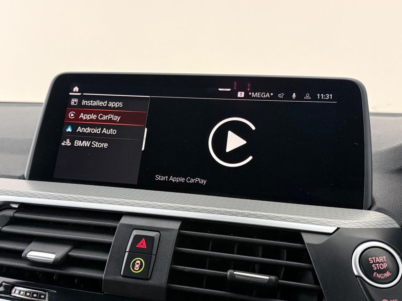 BMW X3 thumbnail Infotainment System