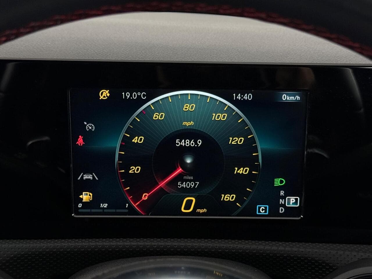 Mercedes-Benz A Class thumbnail Driver Instruments