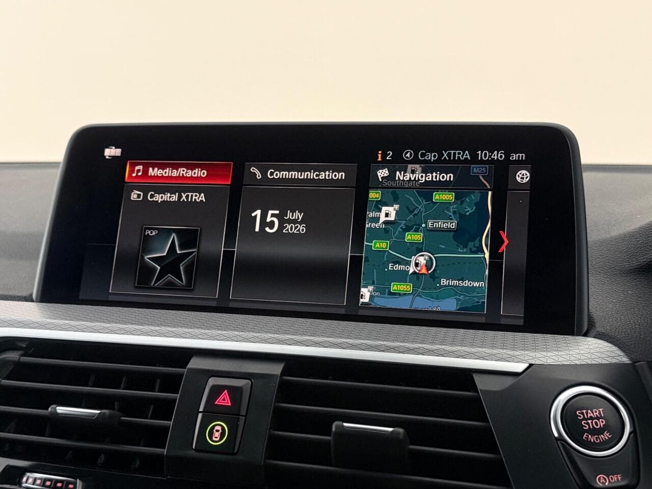 BMW X3 thumbnail Infotainment System