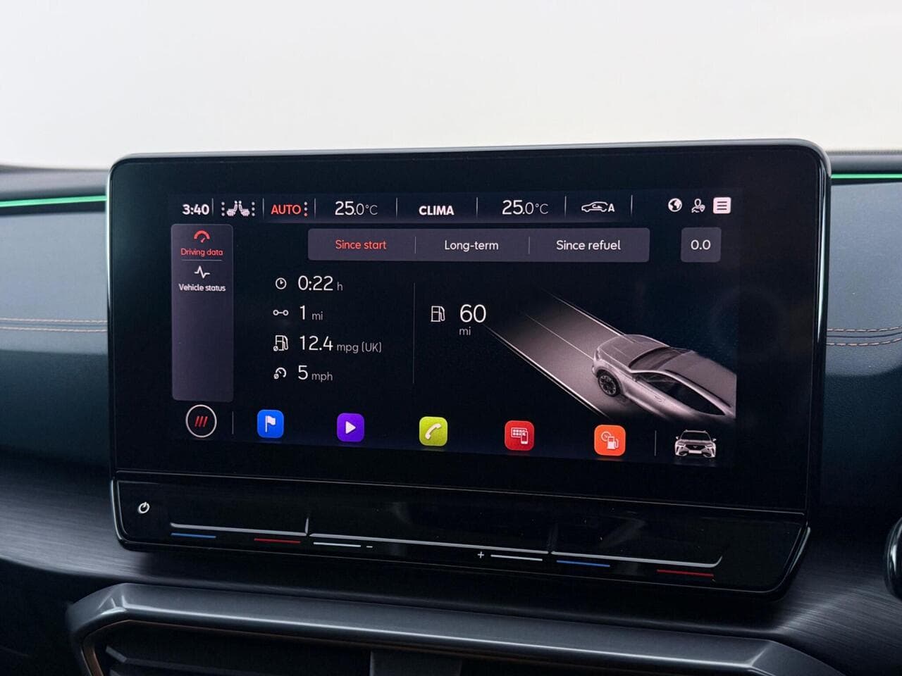 CUPRA Formentor thumbnail Infotainment System