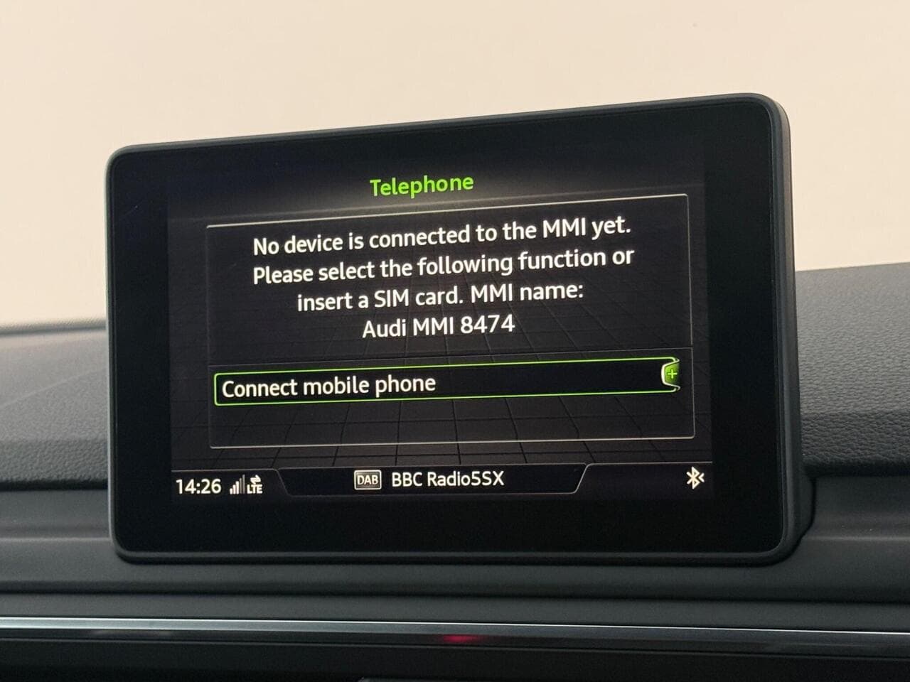 Audi A5 thumbnail Infotainment System