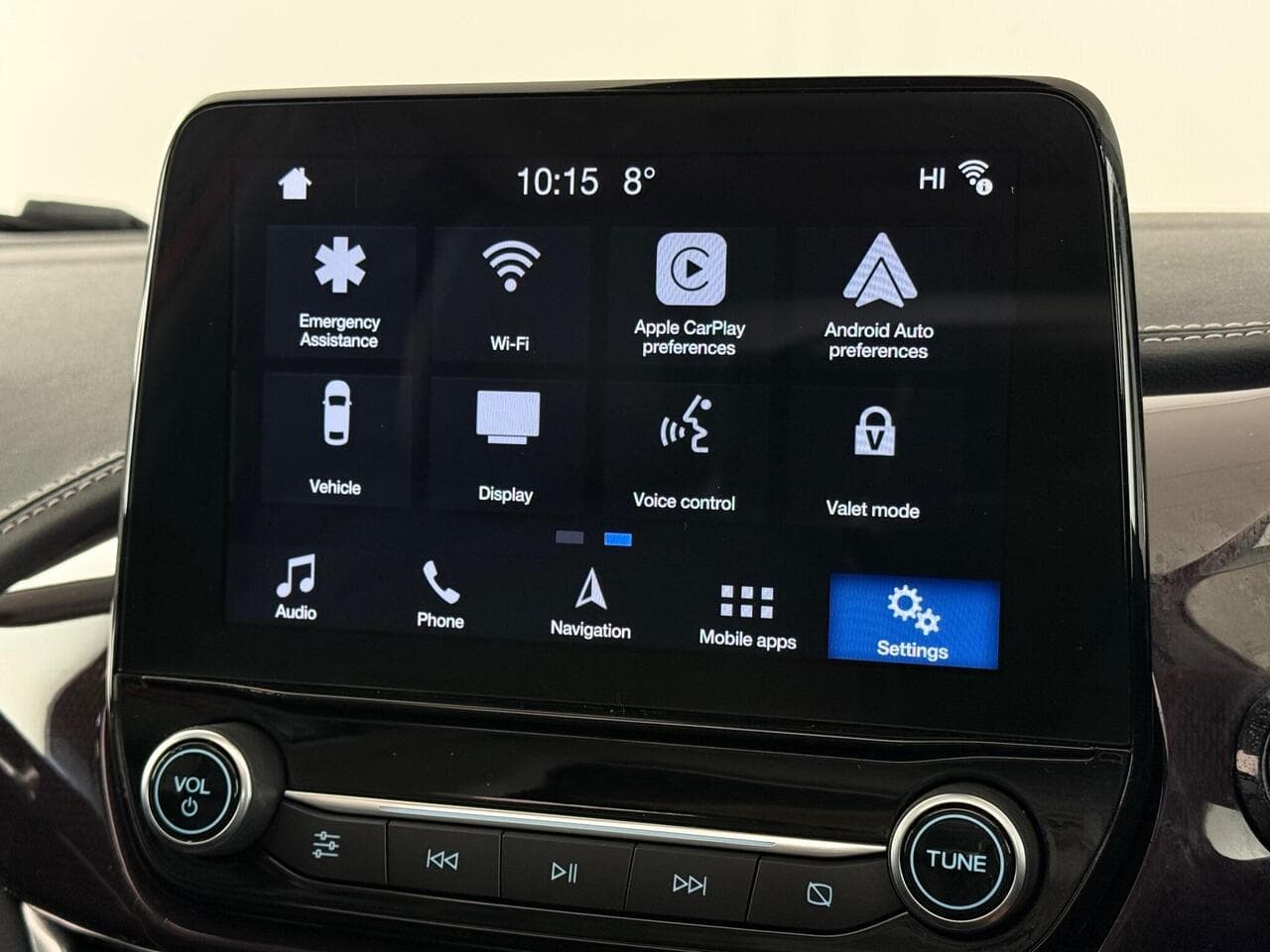 Ford Fiesta thumbnail Infotainment System