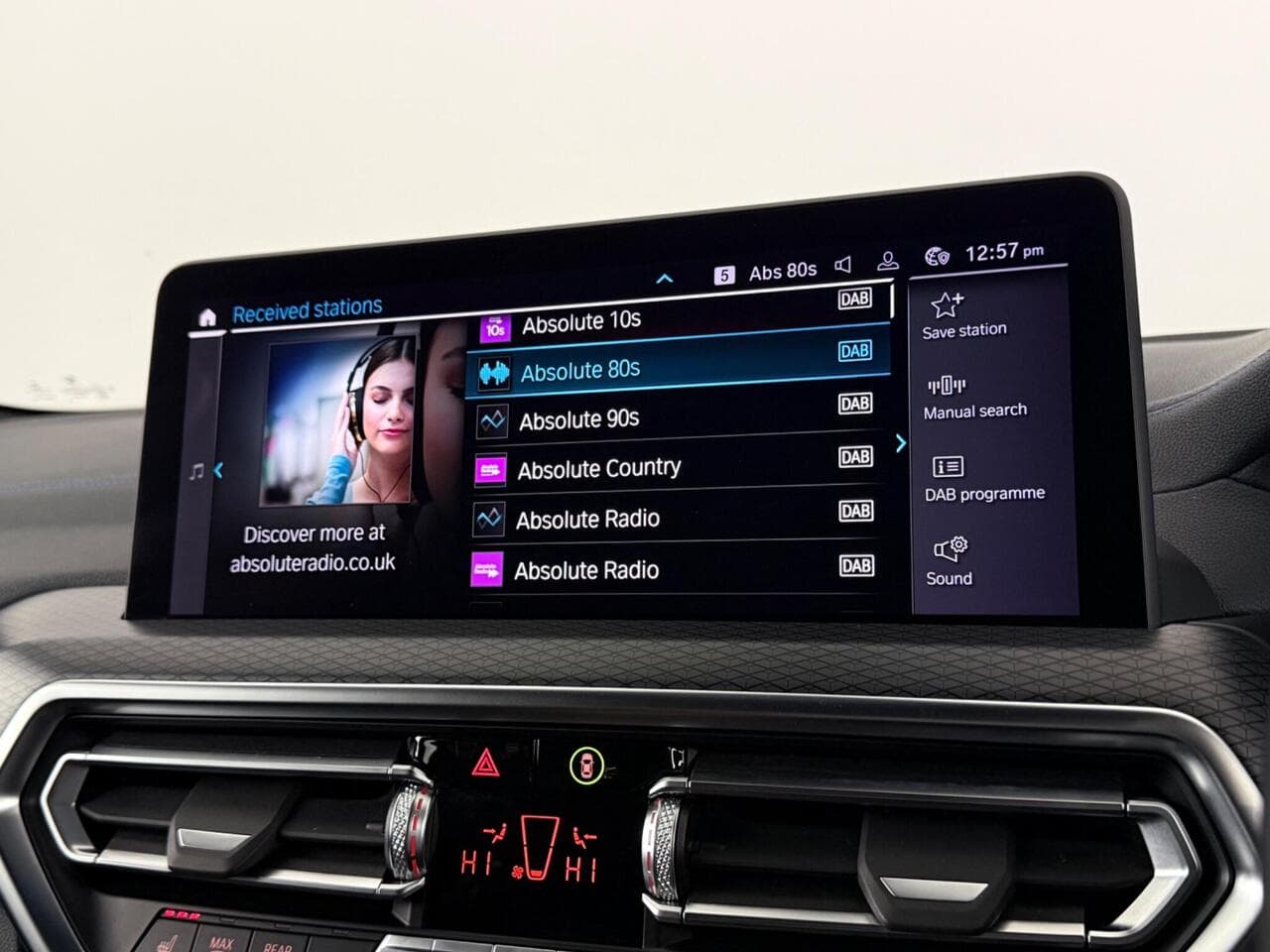 BMW iX3 thumbnail Infotainment System