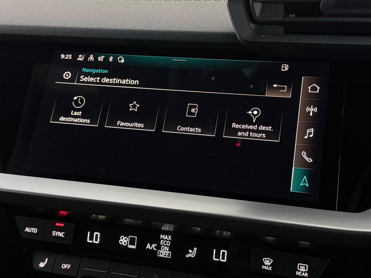 Audi A3 thumbnail Infotainment System