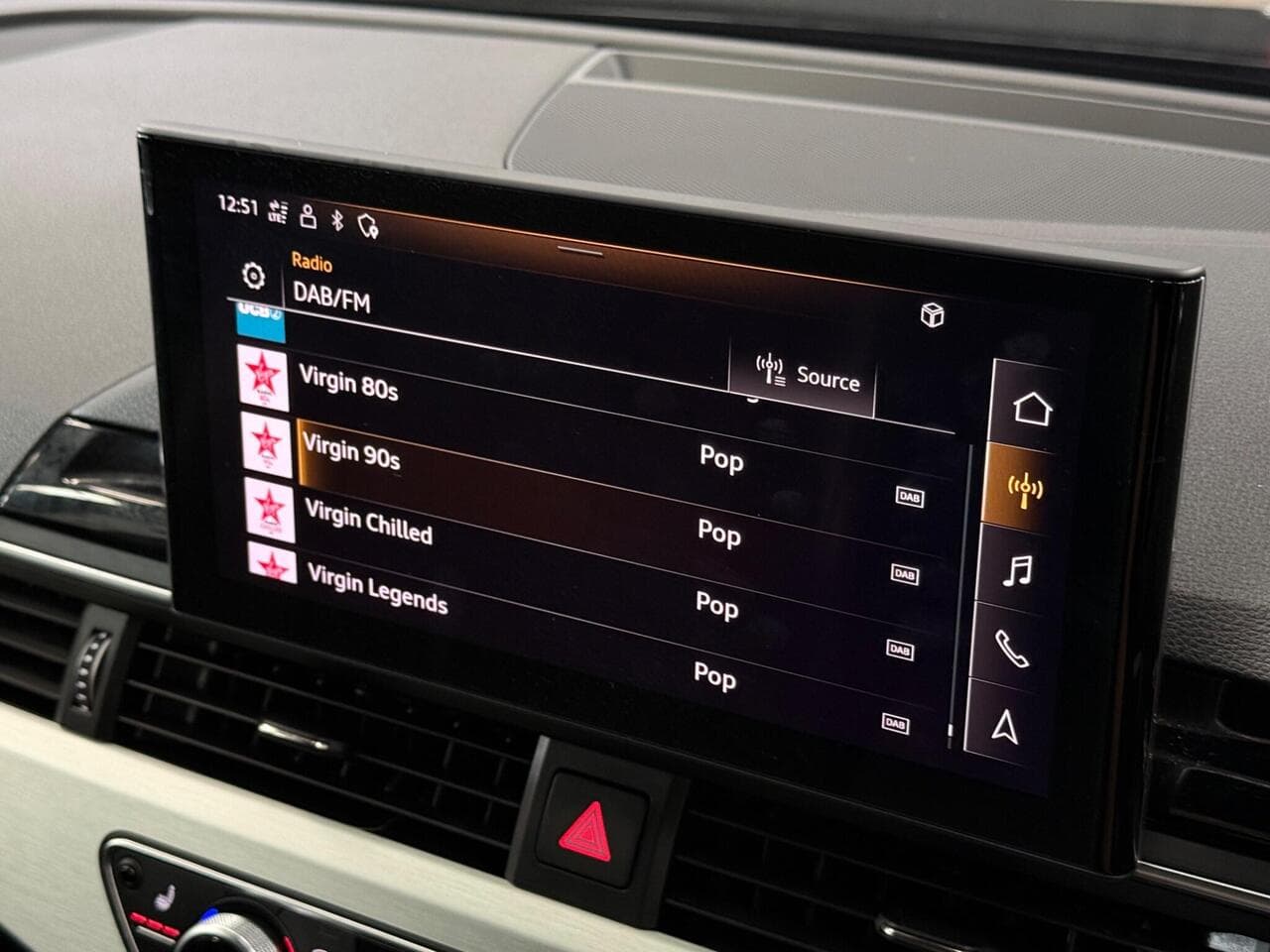 Audi A4 thumbnail Infotainment System