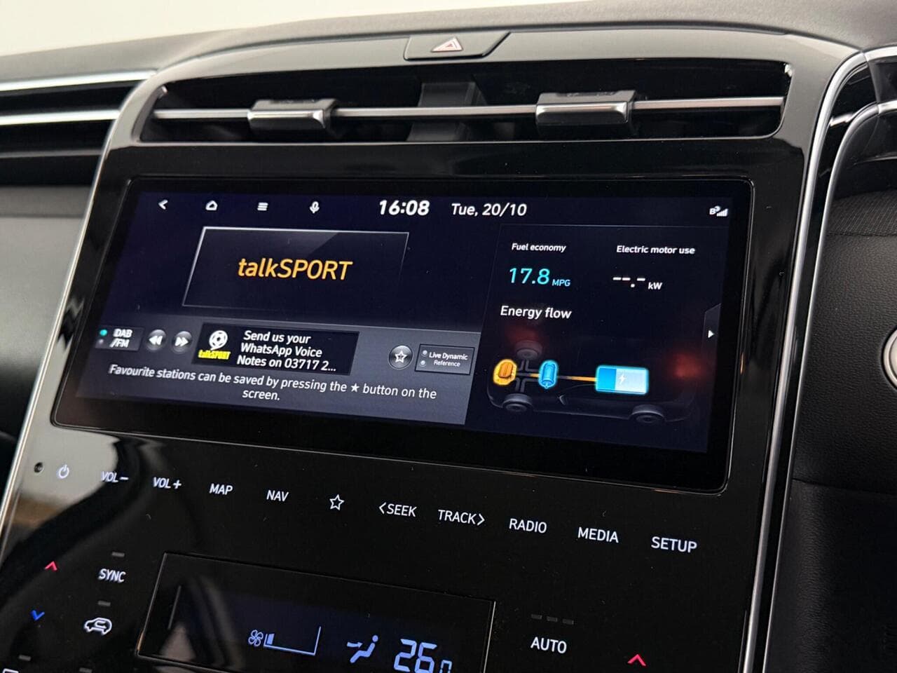 Hyundai TUCSON thumbnail Infotainment System