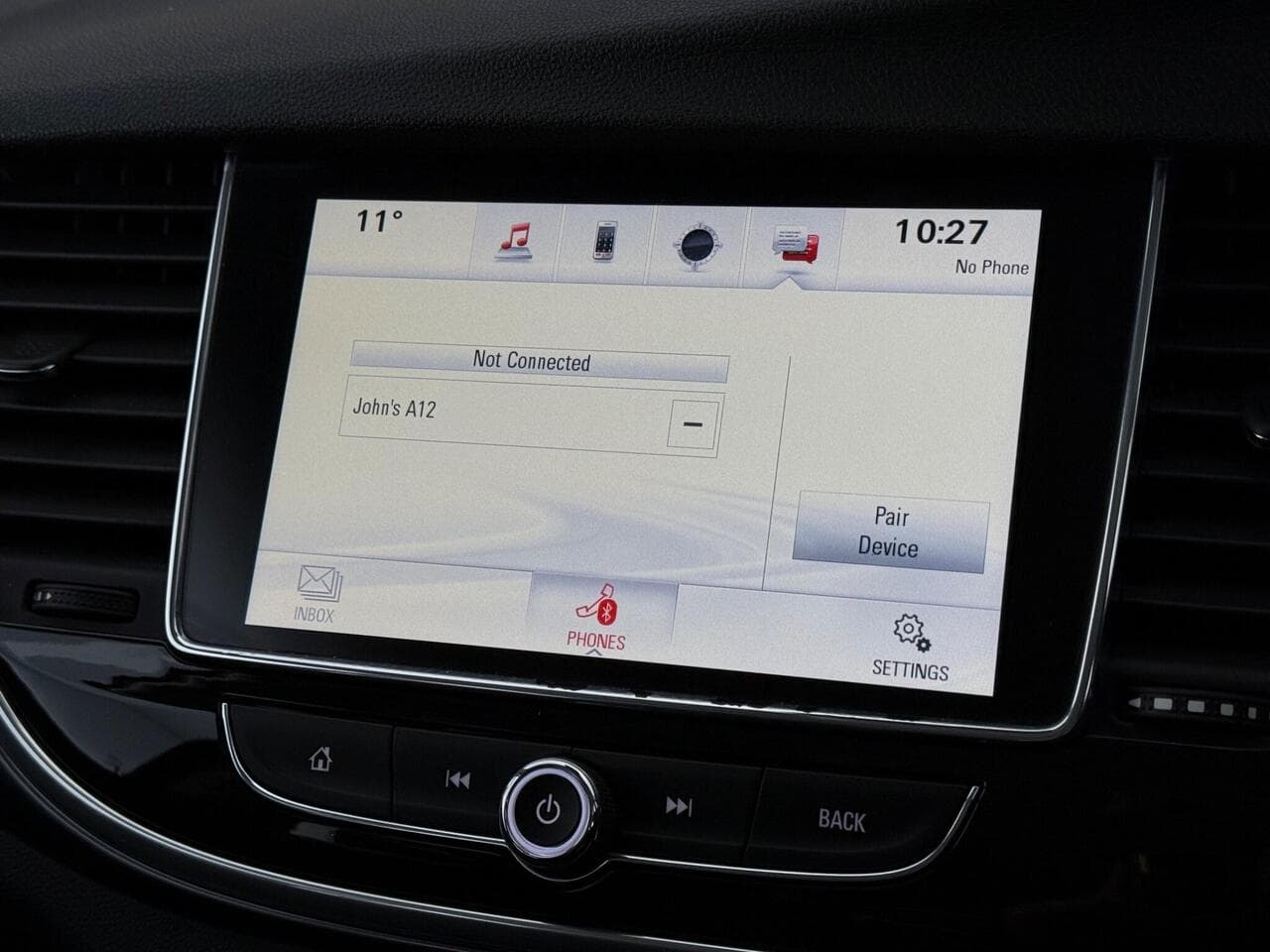 Vauxhall Mokka X thumbnail Infotainment System