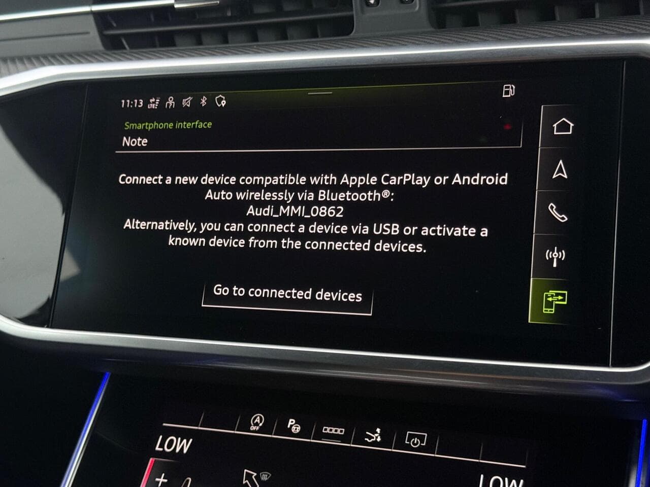 Audi A7 thumbnail Infotainment System