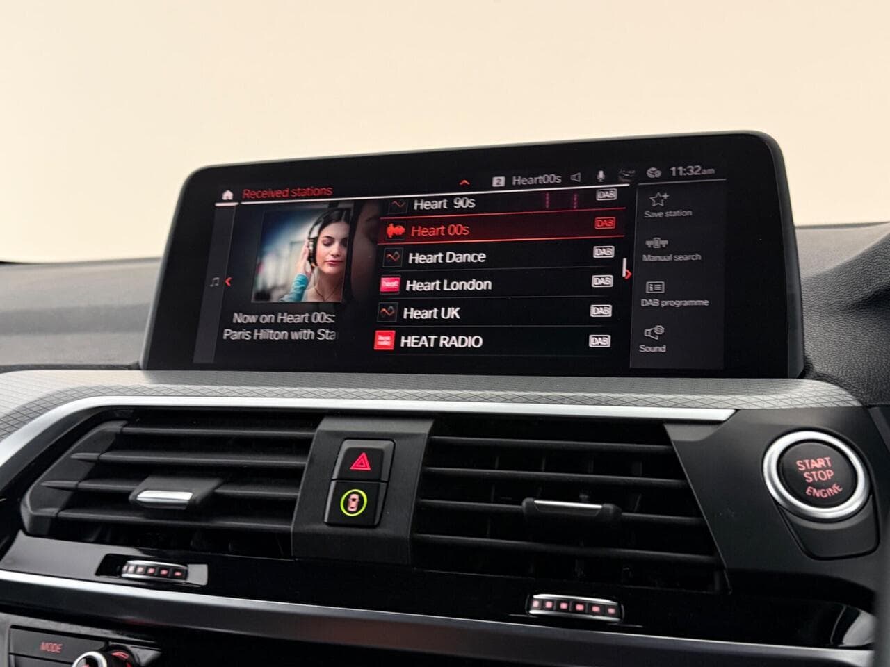 BMW X3 thumbnail Infotainment System