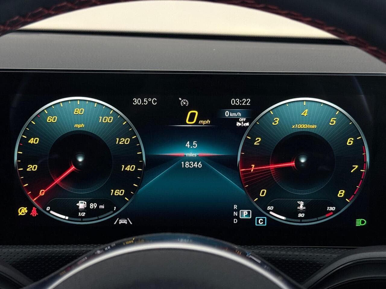 Mercedes-Benz CLA thumbnail Driver Instruments
